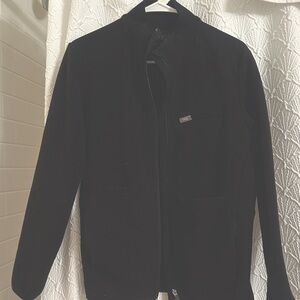 Figs size large woman’s fleece jacket no flaws or fading